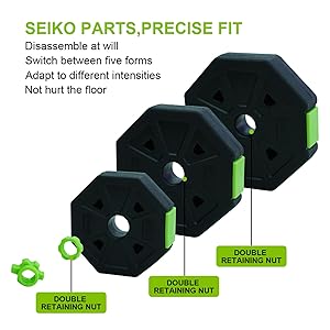 66lbs/88lbs Weight 4 in 1 Adjustable Kettlebell Set Dumbbell Set Used as Kettlebells Barbell Push up Stand for GYM Home