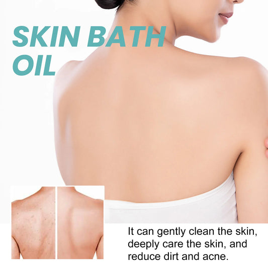 Cleansing Bath Oil Exfoliator Moisturizing Skin Repairing