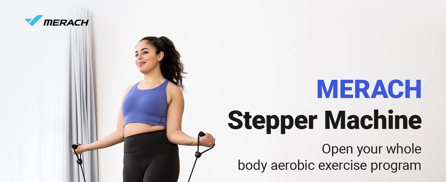 Mini Stepper r 330LBS Capacity with Resistance Band