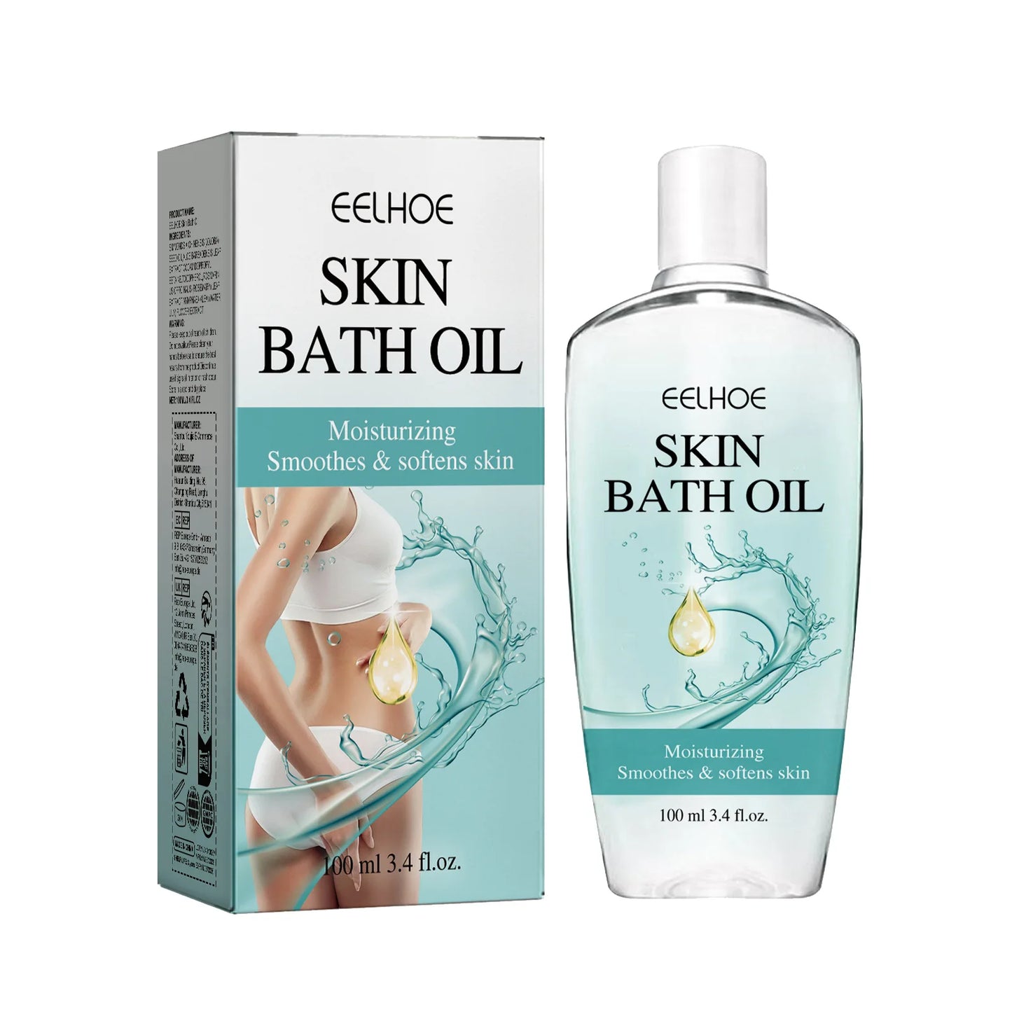 Cleansing Bath Oil Exfoliator Moisturizing Skin Repairing