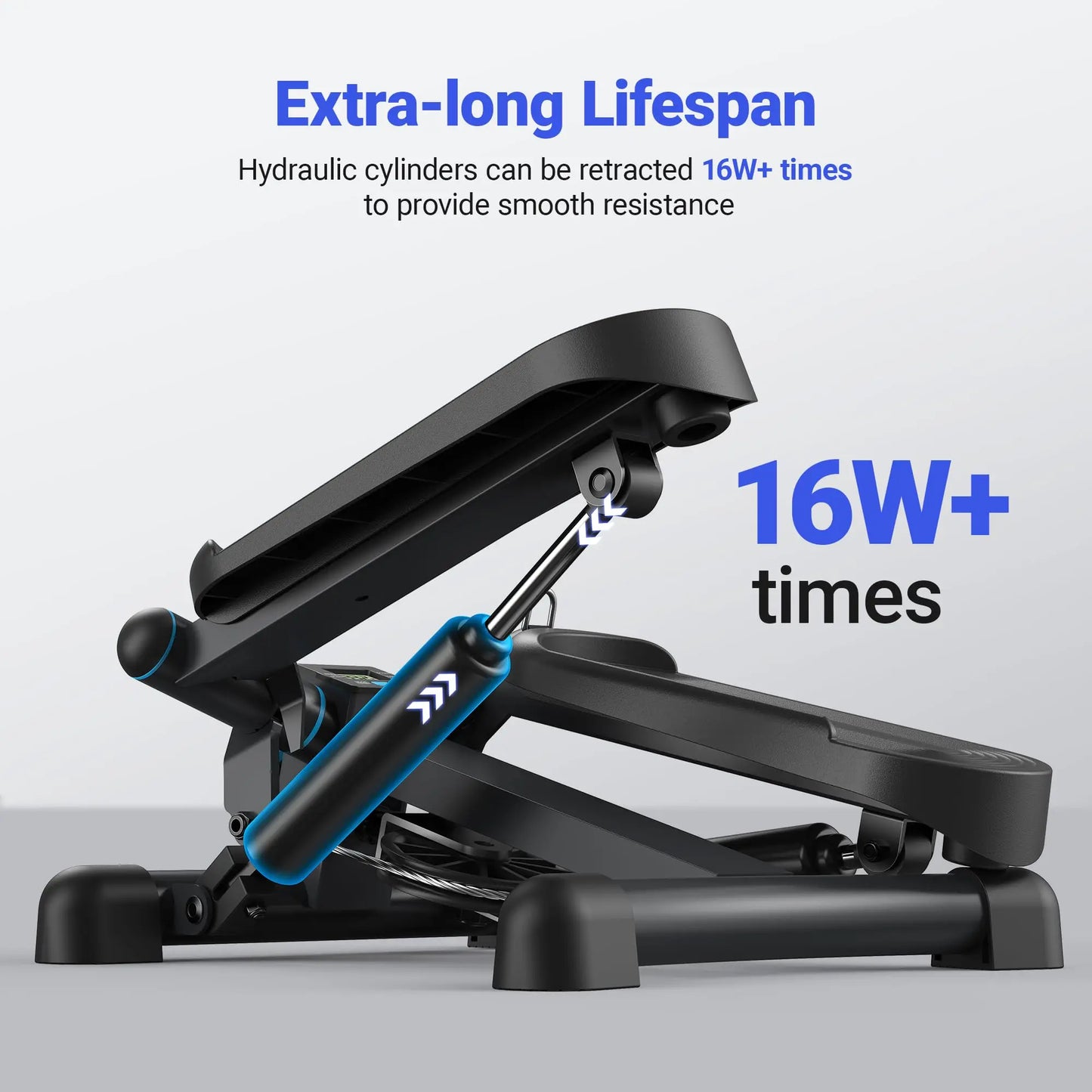 Mini Stepper r 330LBS Capacity with Resistance Band