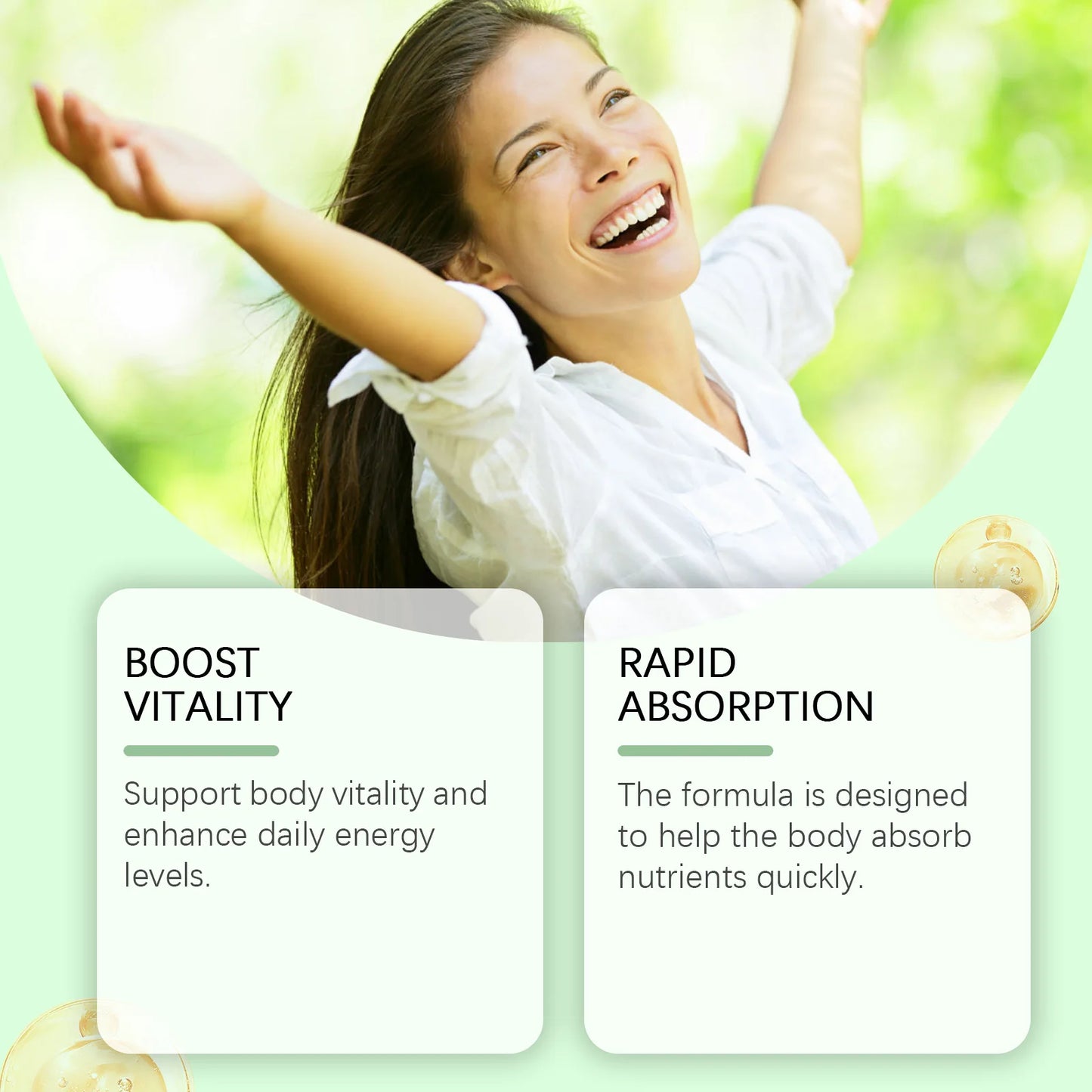 Adrenal Support Supplement, Fast Nutrient Uptake Plant Extract