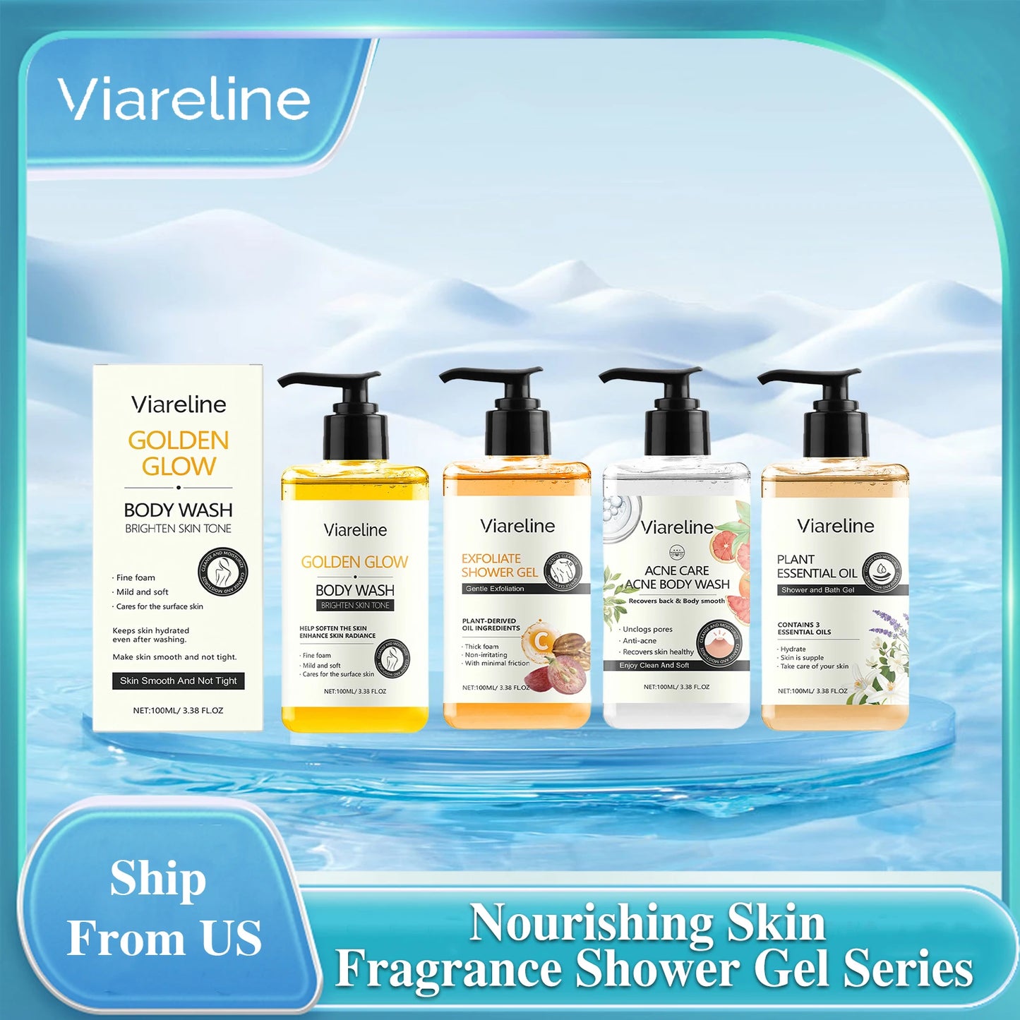 Gental Exfoliating Shower Gel