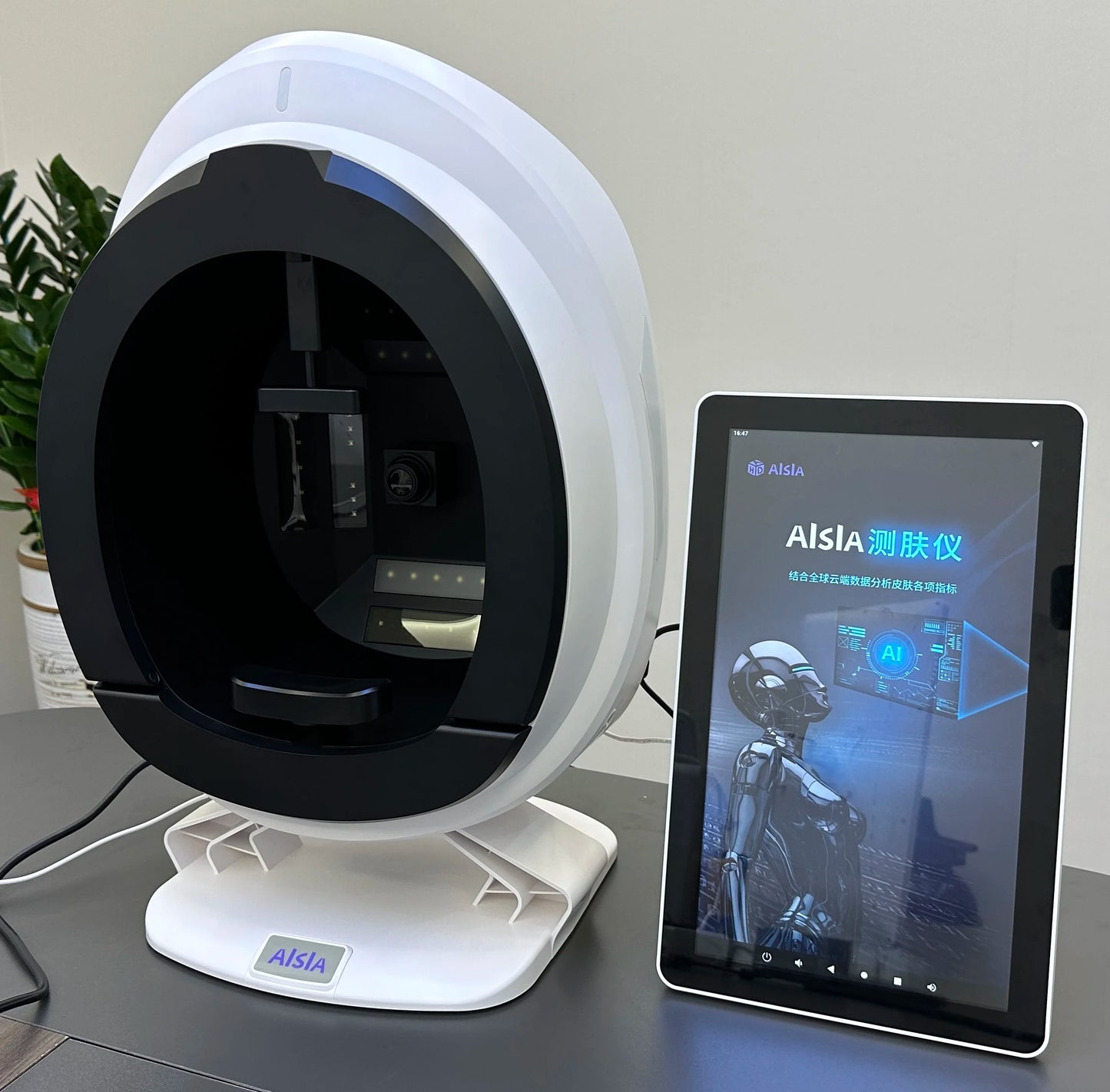 3D AI Facial Skin Analyzer Detection Skin Problem Diagnosis 8 Spectrum Professional Analysis Beauty Salon Equipment