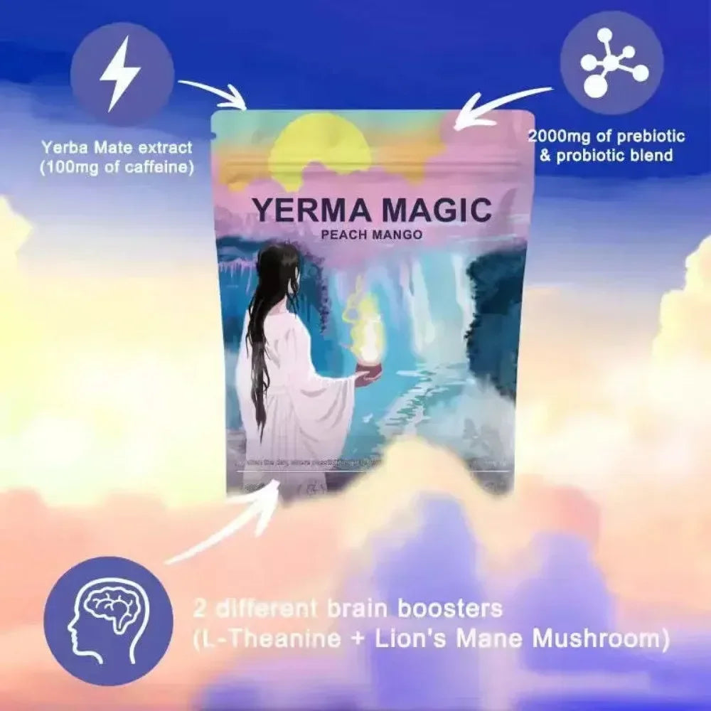 Instant Yerba Mate Powder - Supports Energy, Gut Health