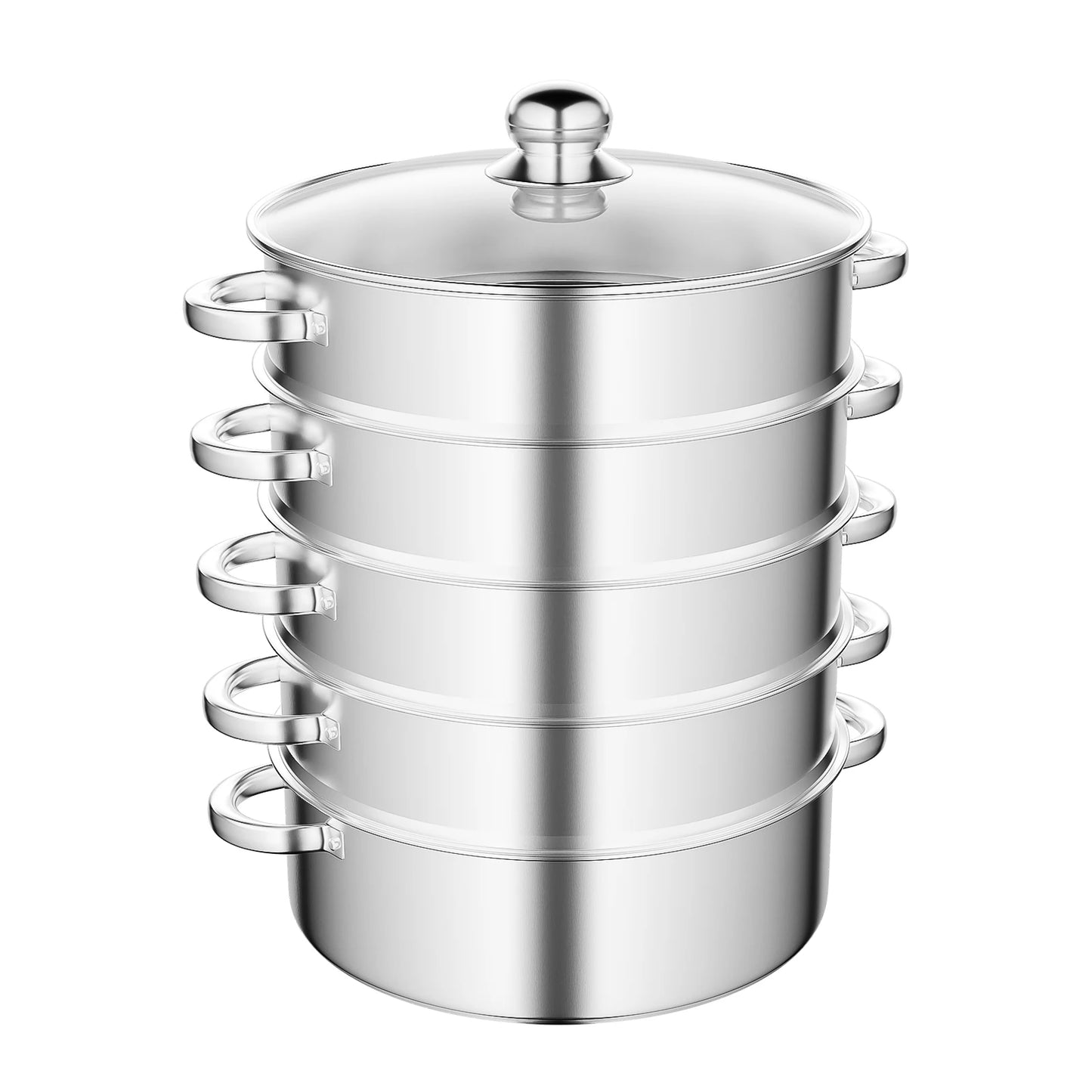 5 layer Stainless Steel Steam Cooker Steamer