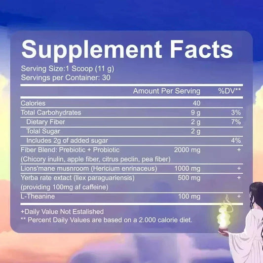 Instant Yerba Mate Powder - Supports Energy, Gut Health