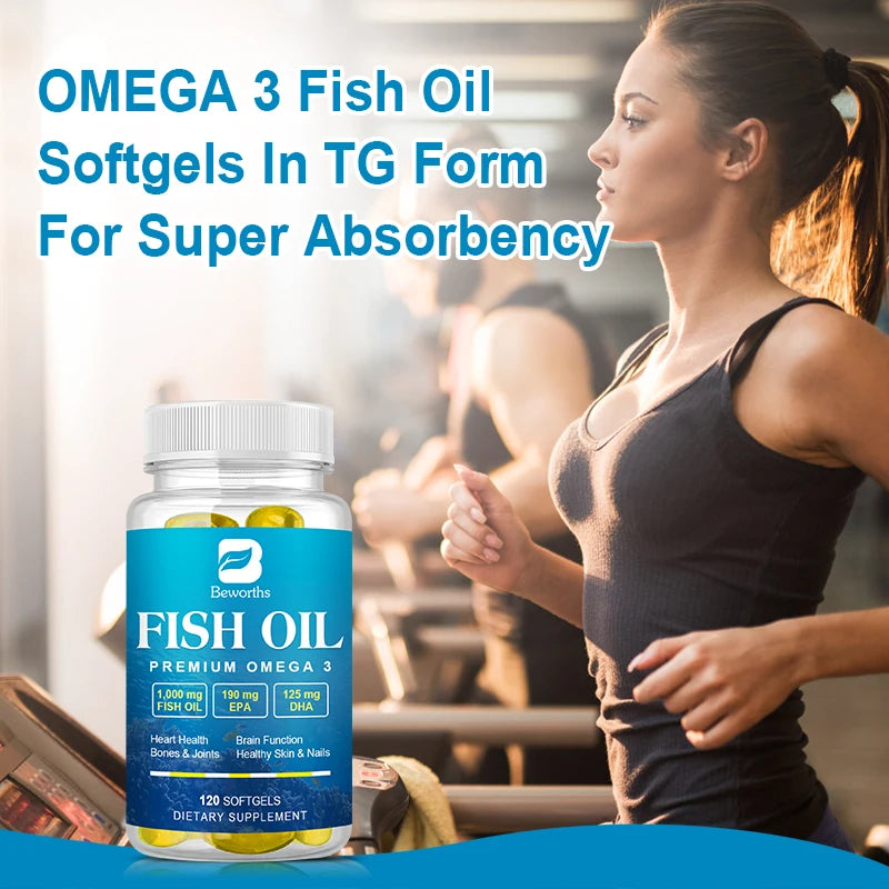 Omega-3 Fish A for Heart, Brain and Immune Support Oil, High in EPA + DH