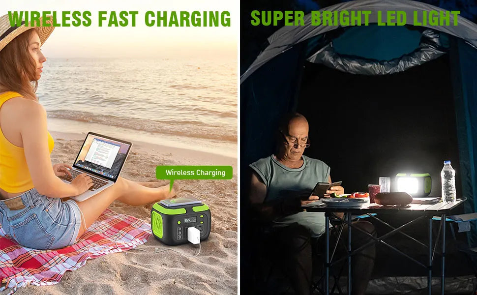Portable Power Station, Solar Generator