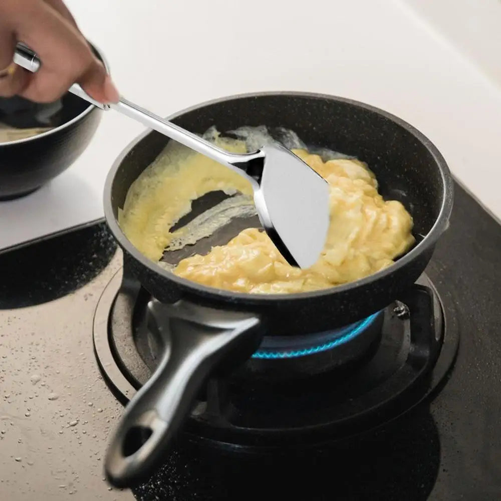 Kitchen Utensils Wok Spatula Ladle Tool Set Stainless Steel Accessory Cookware Set