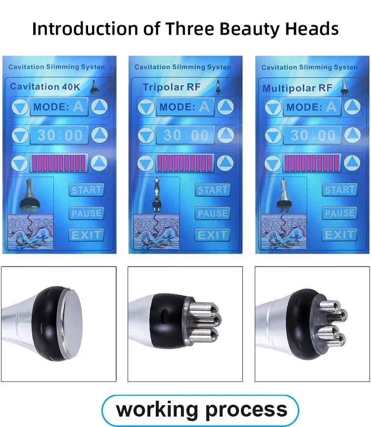 New 4 In 1 Ultrasonic Body Care Tool