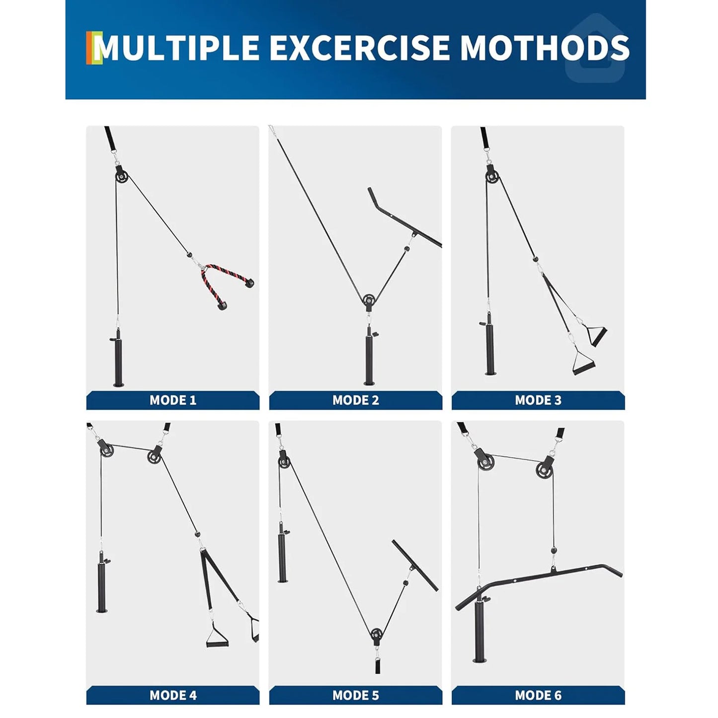 Pulley System Attachments, Arm Workouts Equipment