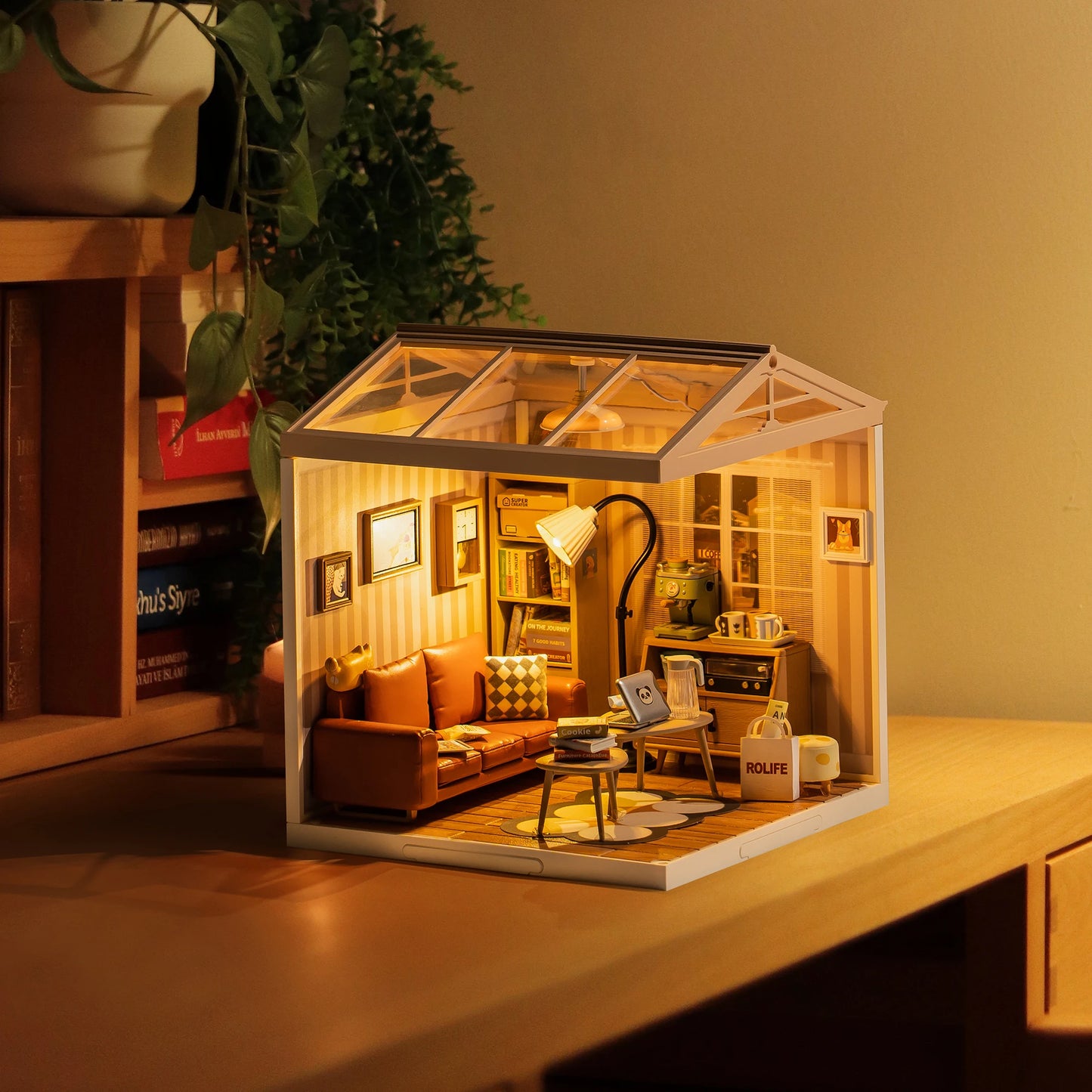 Plastic Toys 3D Puzzle Puzzle Cozy Living Lounge