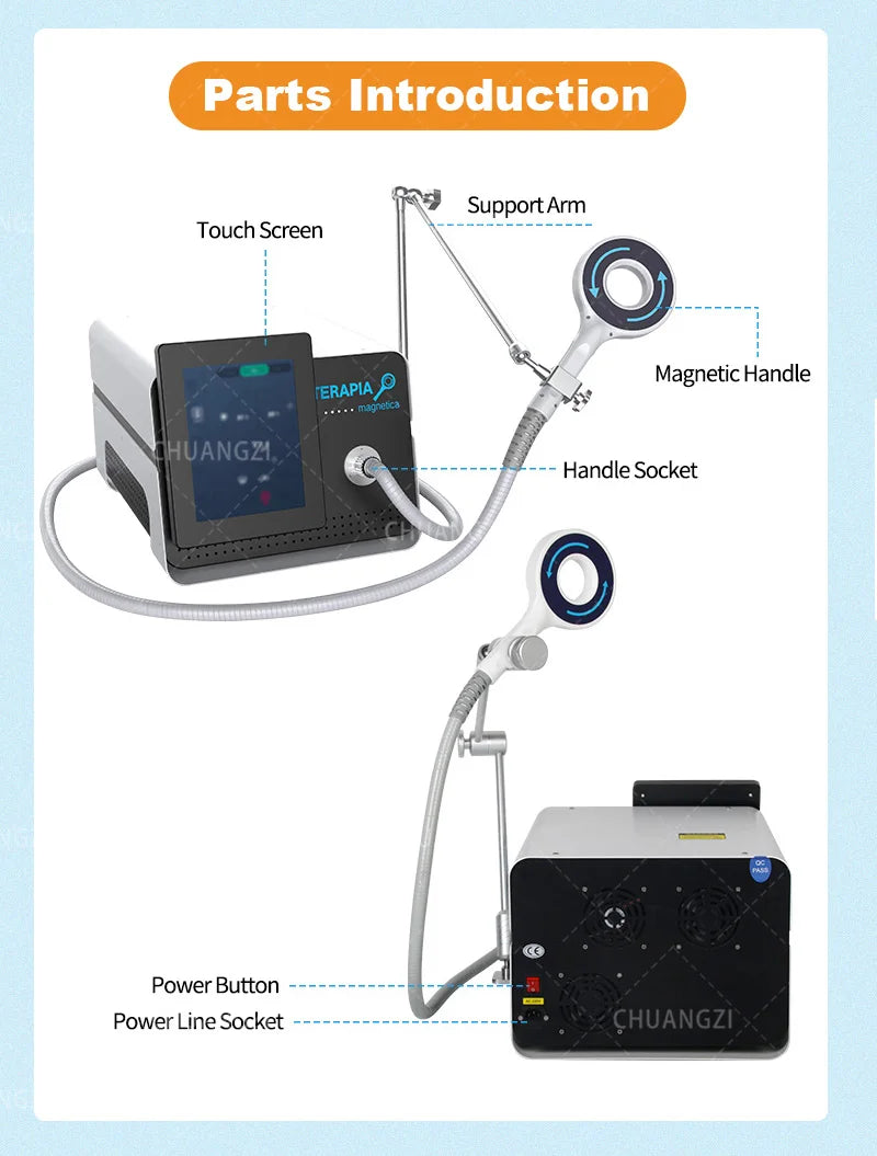 Magnetic Therapy Machine, Pain Relief, Sports Injury Relief