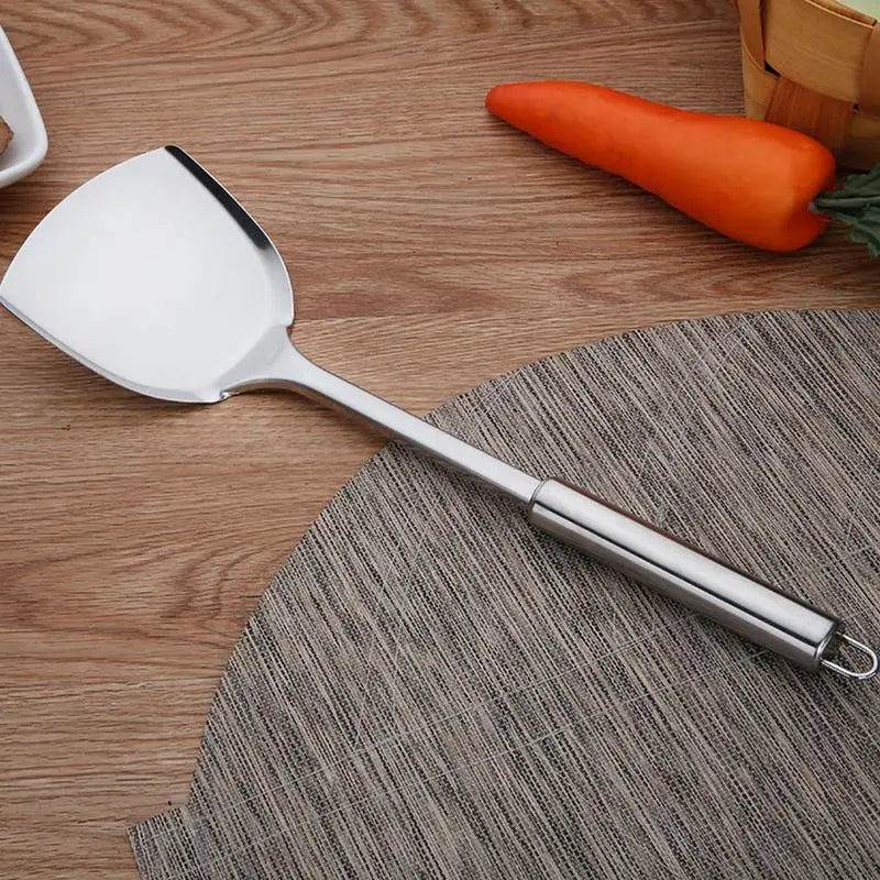 Kitchen Utensils Wok Spatula Ladle Tool Set Stainless Steel Accessory Cookware Set