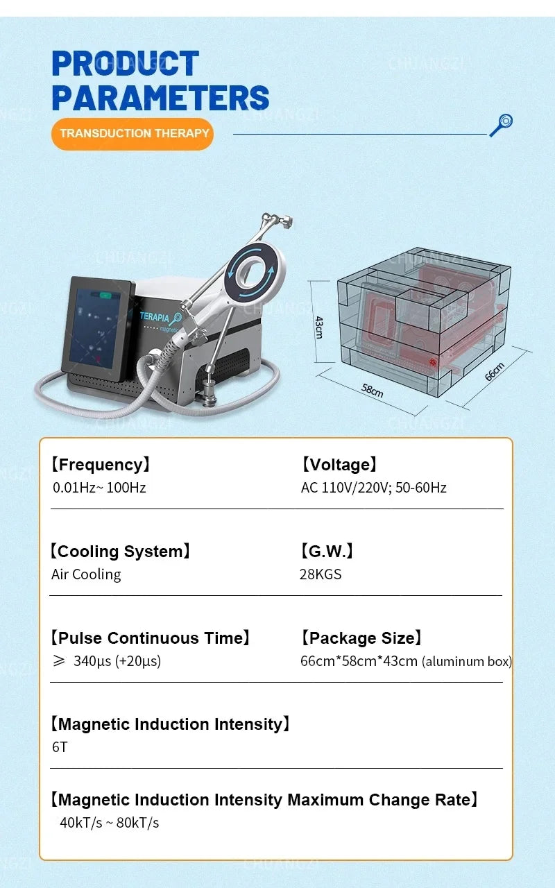 Magnetic Therapy Machine, Pain Relief, Sports Injury Relief