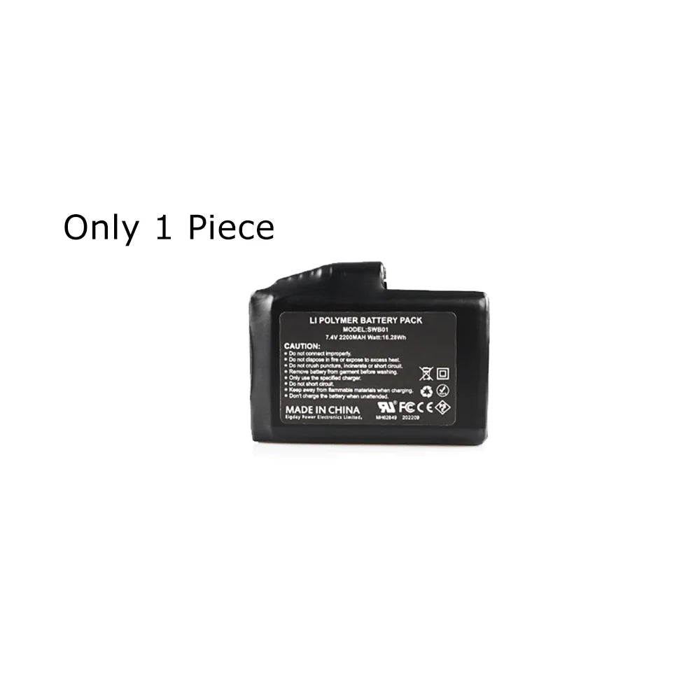 7.4 V 2200 / 3000 mAh Charger Rechargeable Lithium Polymer Battery Heated Gloves Socks Heated Jackets Vest Motorcycle Gloves USB