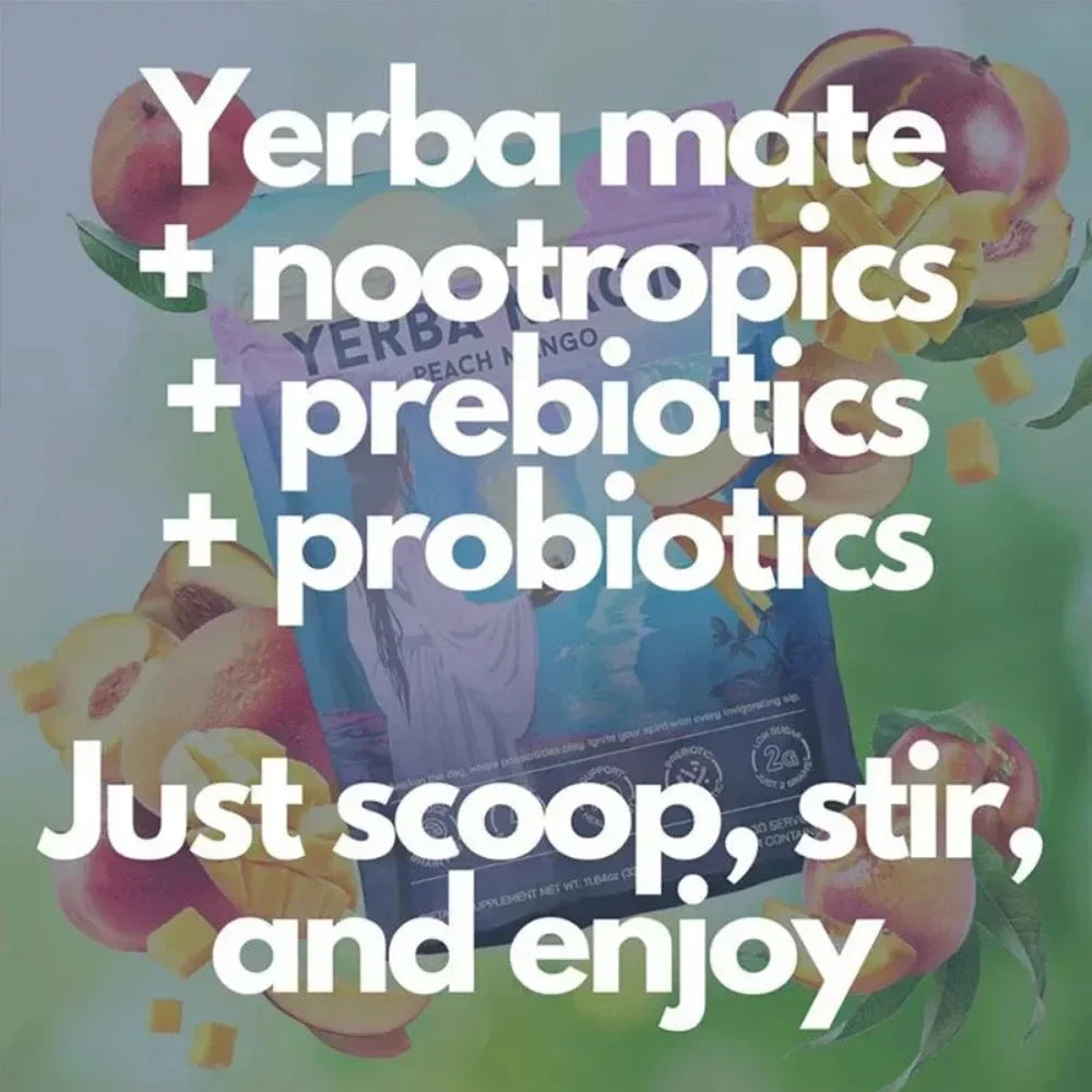 Instant Yerba Mate Powder - Supports Energy, Gut Health