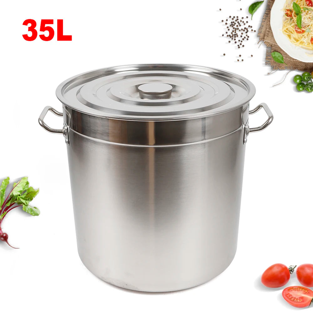 Large Capacity Stock Pot With Lid