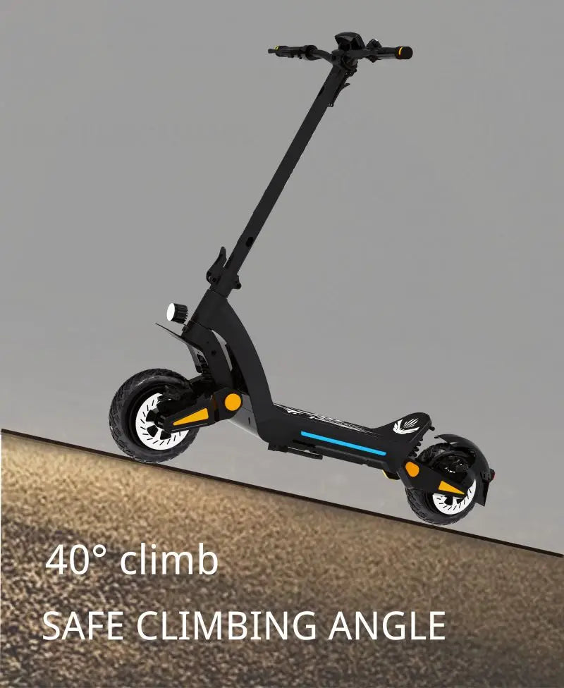 adult electric scooter, 1200W*2 motor,60v 23.4Ah,folding E-scooter, E-Mountain Scooter