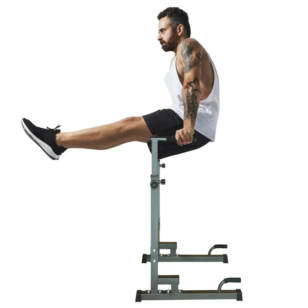 PBench Pull Up Bar Stand Adjustable Height Heavy Duty Multi-Function Fitness Training Equipment