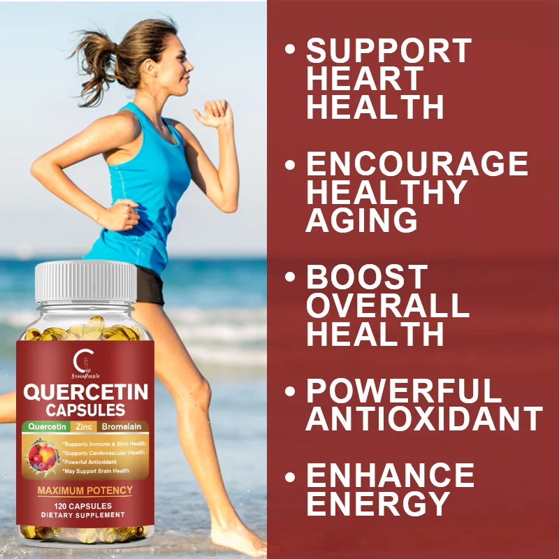 Quercetin with Bromelain Capsule- Non-GMO