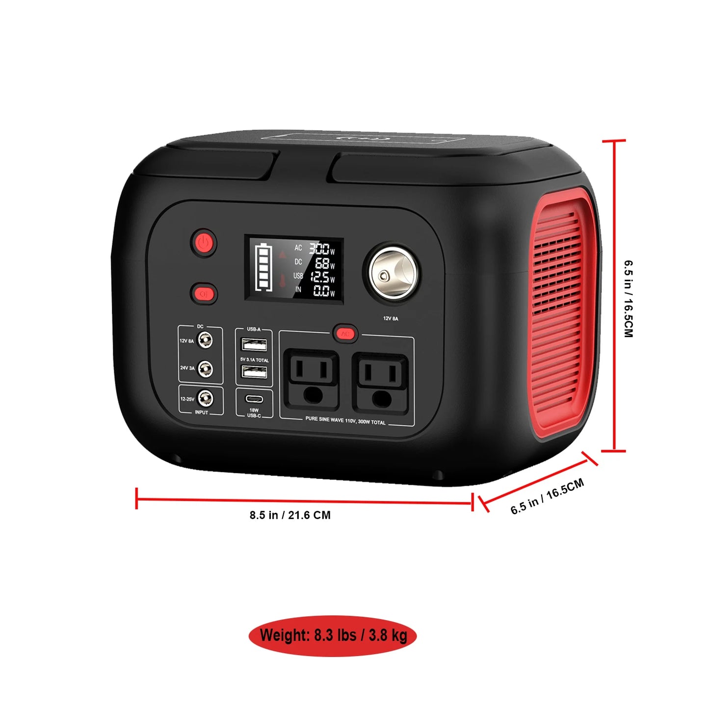 Portable Power Station, Solar Generator