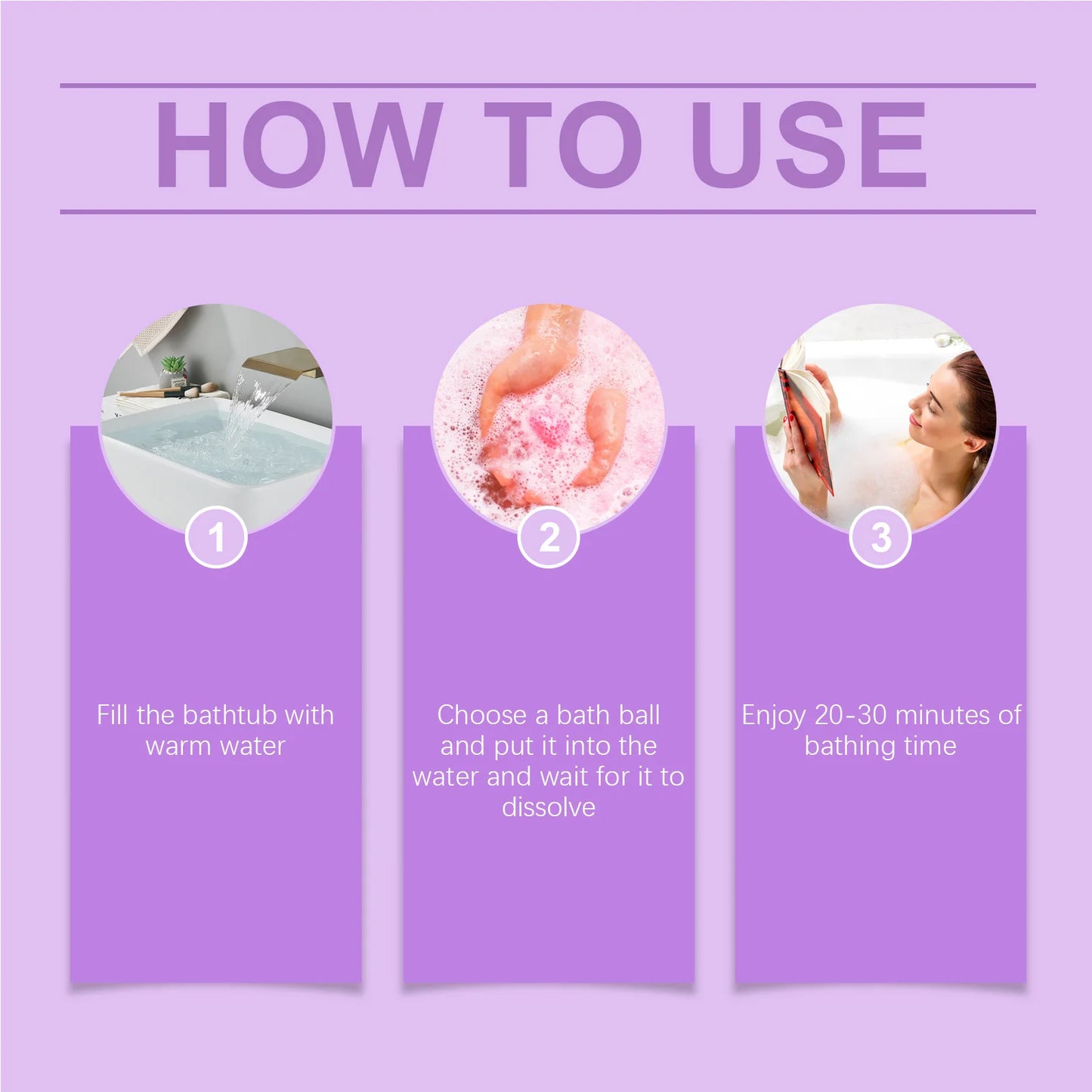Bubble Salt Bath Ball Fragrance Moisturize Nourish Skin