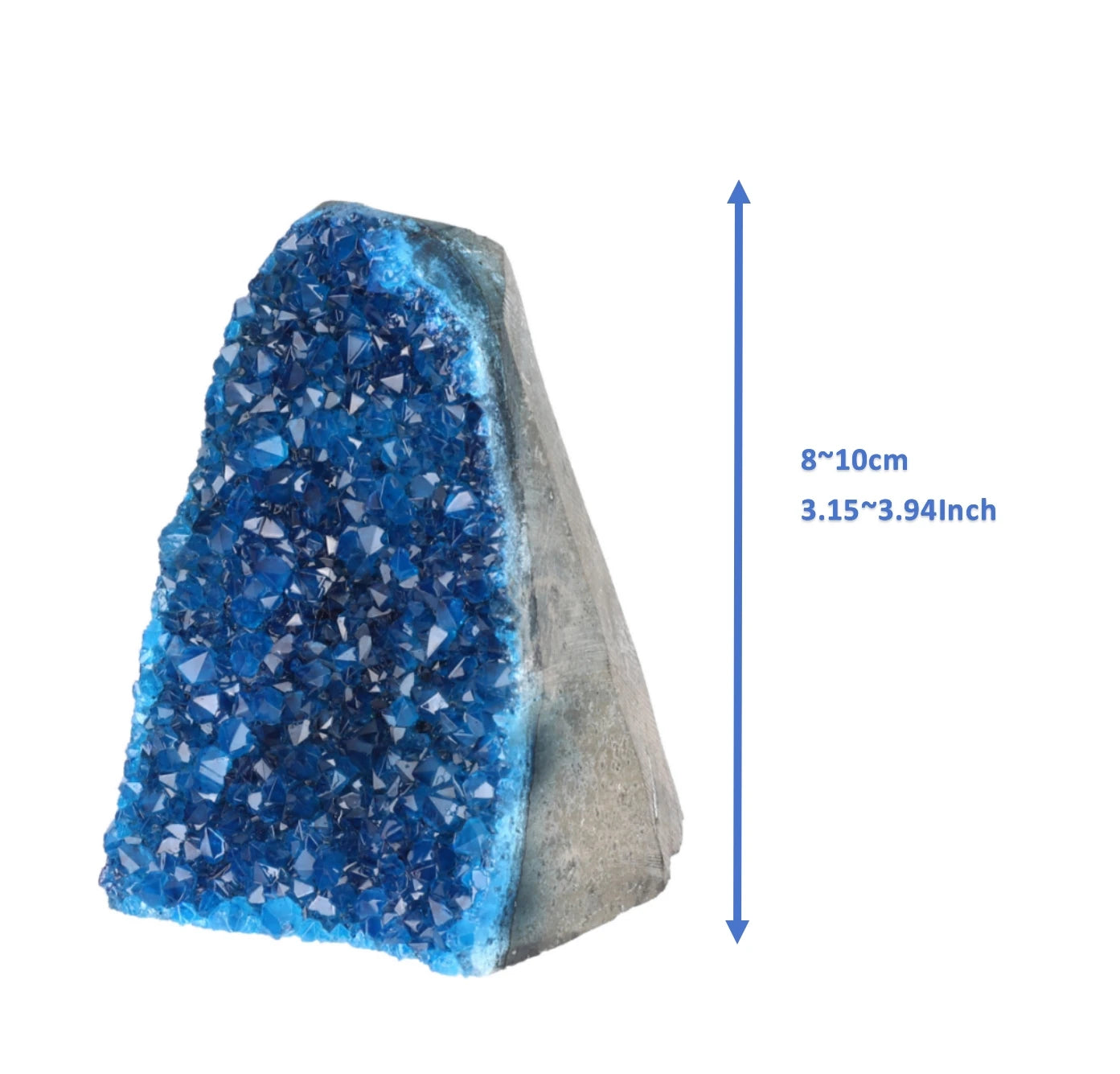 Natural BLUE Crystal Geode