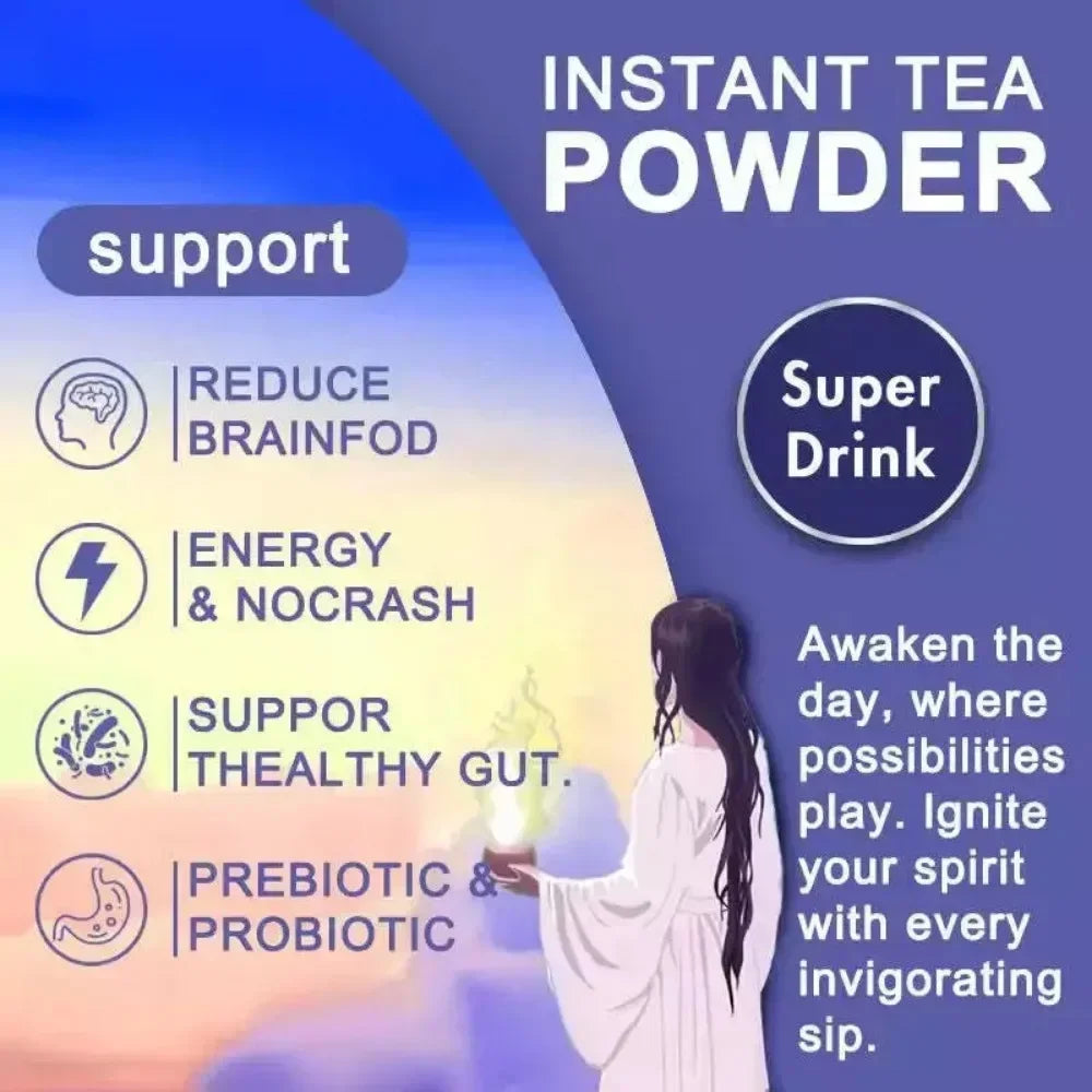 Instant Yerba Mate Powder - Supports Energy, Gut Health