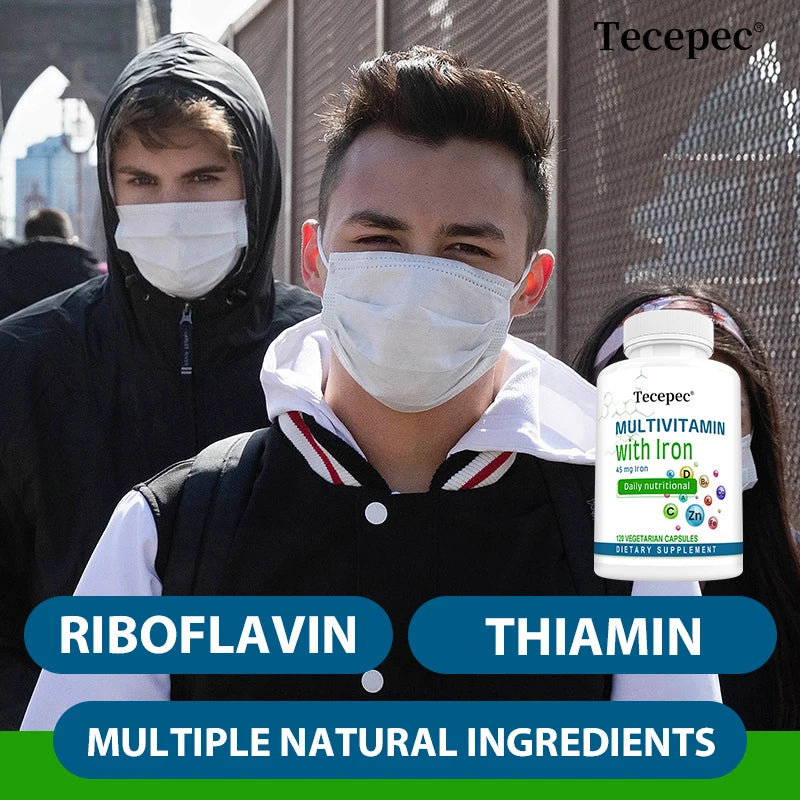 Multivitamin Supplements, with Zinc, Iron and Calcium