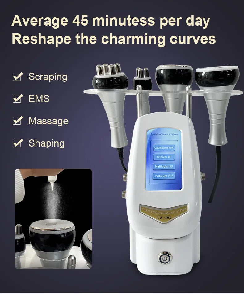 New 4 In 1 Ultrasonic Body Care Tool