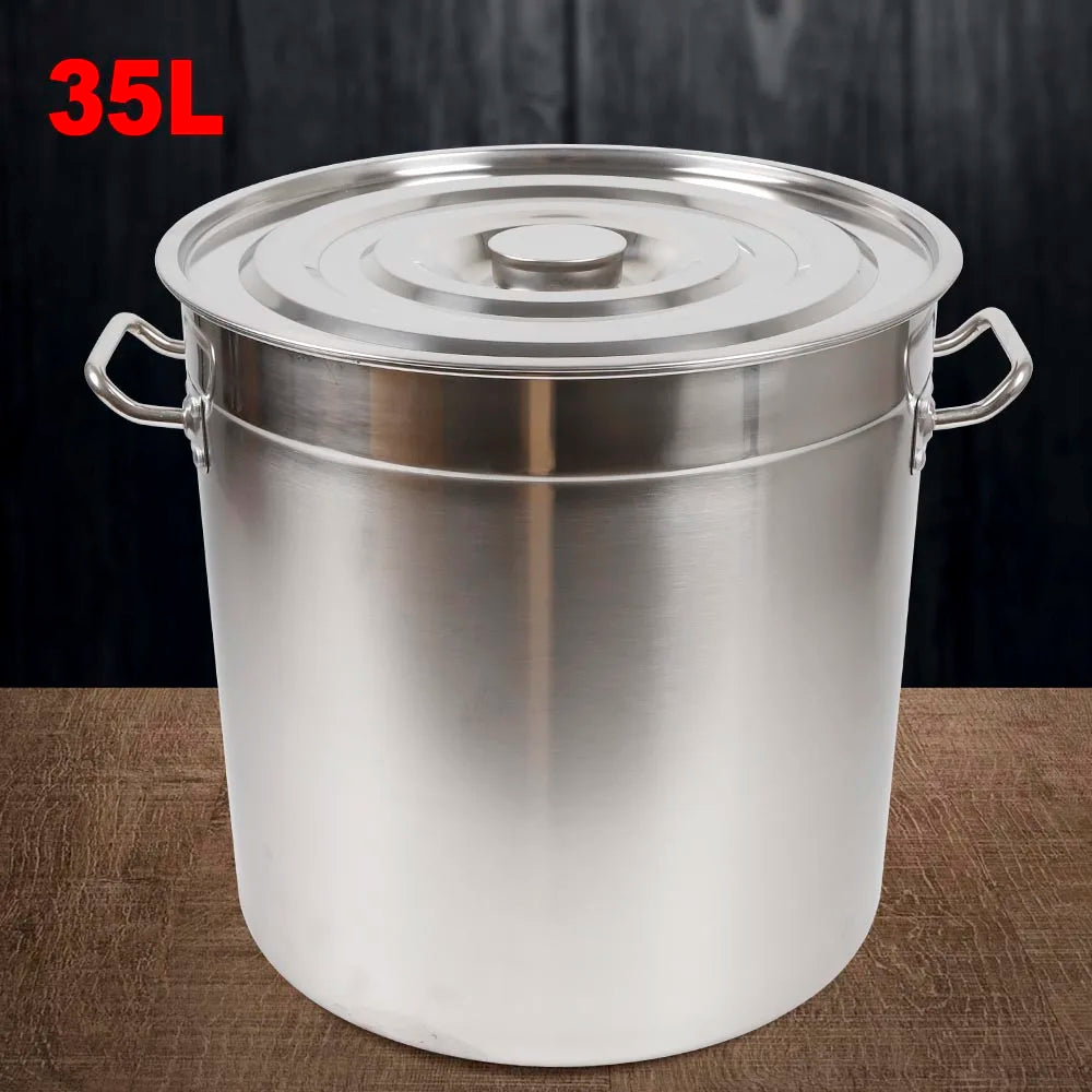 Large Capacity Stock Pot With Lid