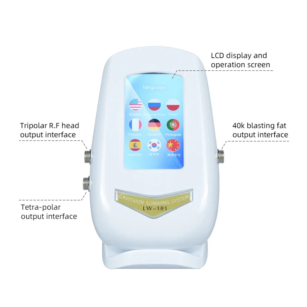New 4 In 1 Ultrasonic Body Care Tool