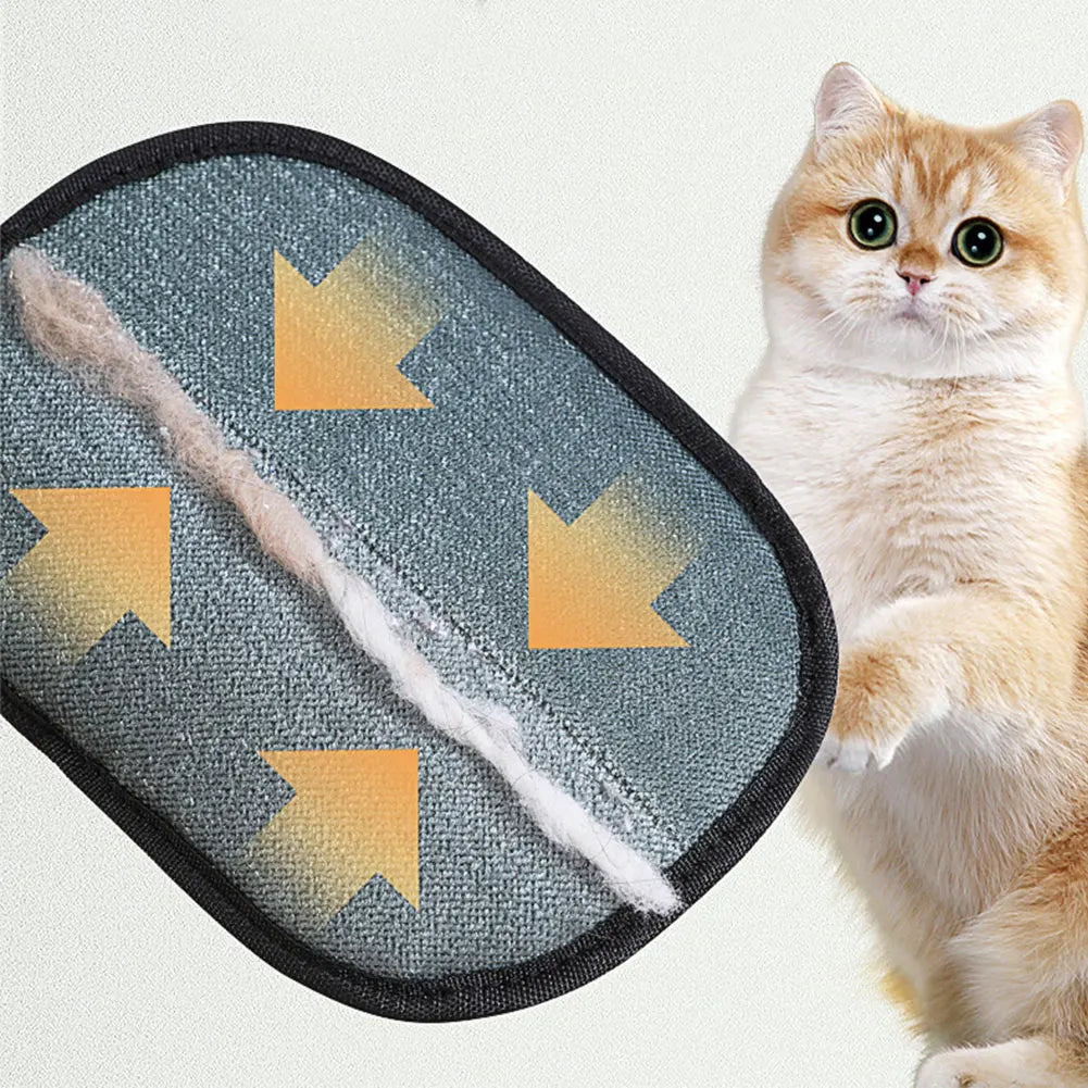 5pcs Pet Hair Remover Mitt Pet Hair Remover Gloves Deshedding Brush Glove for Dog Cat Rabbit with Long/Short/Curly Hair