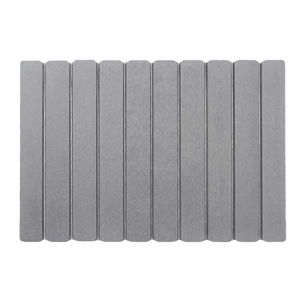Shower Mat, Absorbent, Diatomite, Rubber backed