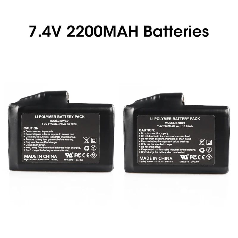 7.4 V 2200 / 3000 mAh Charger Rechargeable Lithium Polymer Battery Heated Gloves Socks Heated Jackets Vest Motorcycle Gloves USB