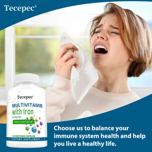 Multivitamin Supplements, with Zinc, Iron and Calcium