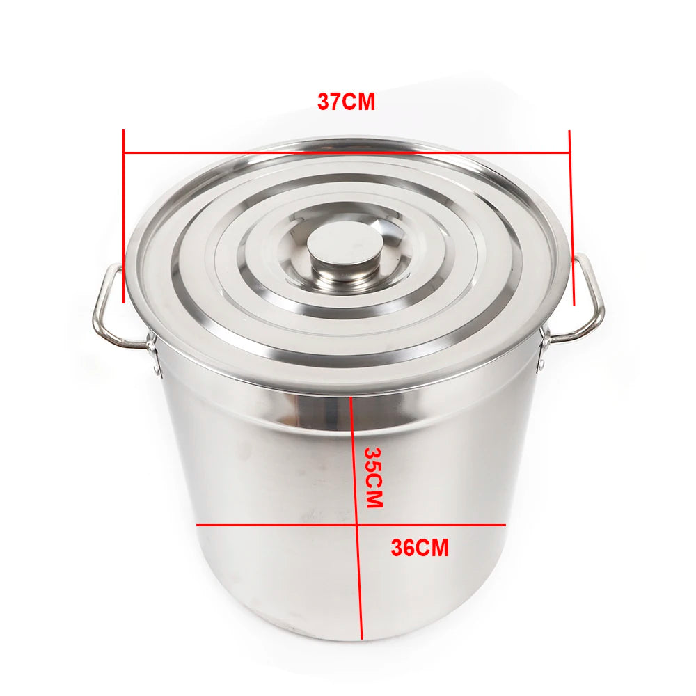 Large Capacity Stock Pot With Lid