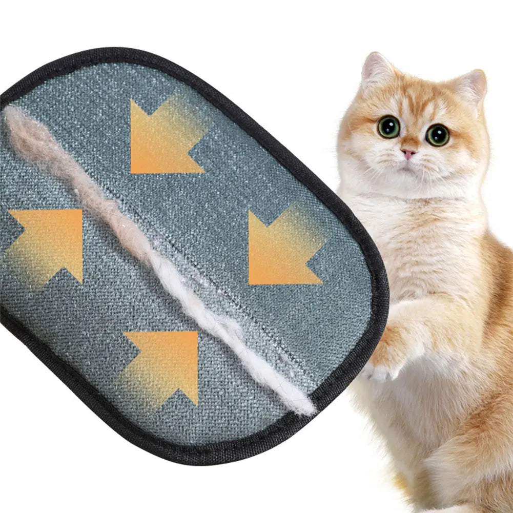 5pcs Pet Hair Remover Mitt Pet Hair Remover Gloves Deshedding Brush Glove for Dog Cat Rabbit with Long/Short/Curly Hair