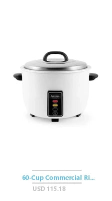 Cup Uncooked / 12-Cup Cooked Rice Cooker with Nonstick Inner Pot