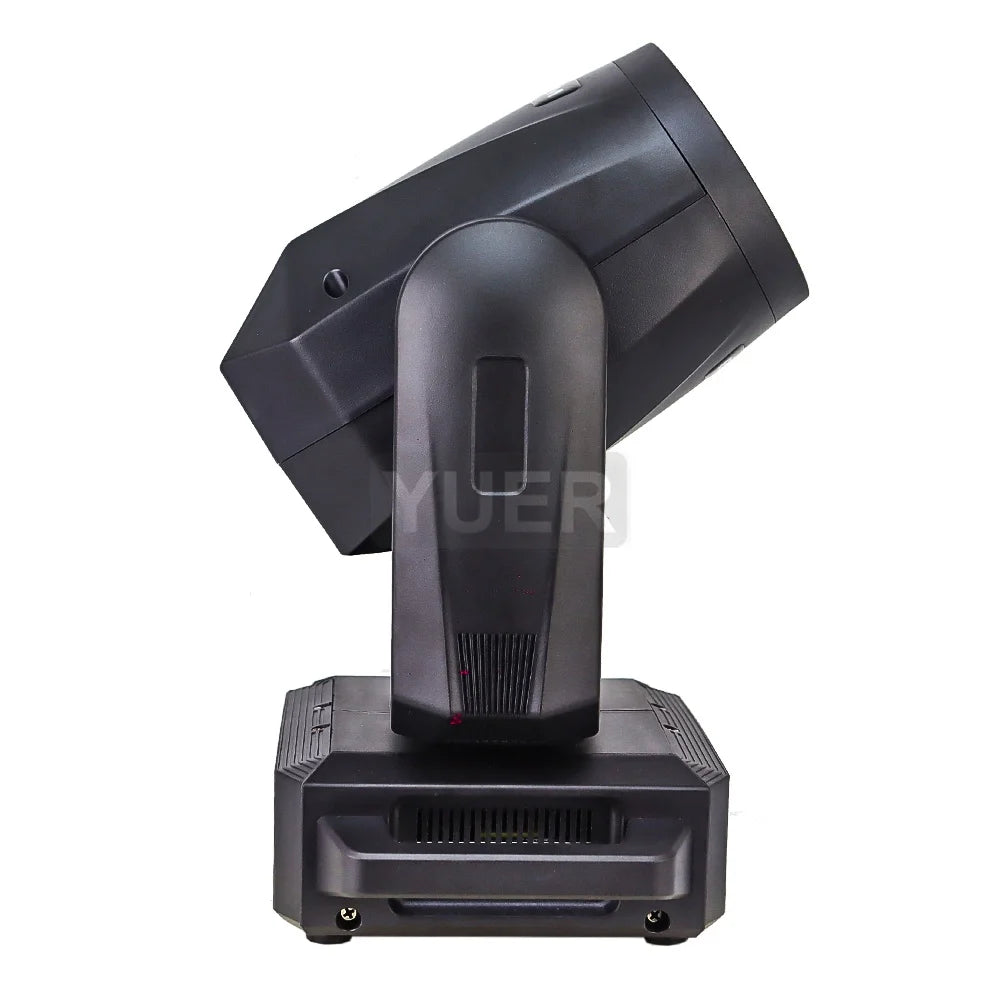 5Pcs 200W LED With Ring Beam Spot Moving Head Light With 18 Rotating Prism Rainbow Effect DMX512 Disco LightsParty CLub Stage