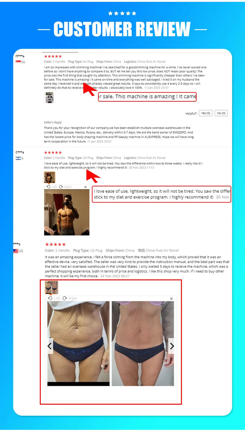 EMS Body Sculpt Muscle Stimulate Machine Electric Slimming