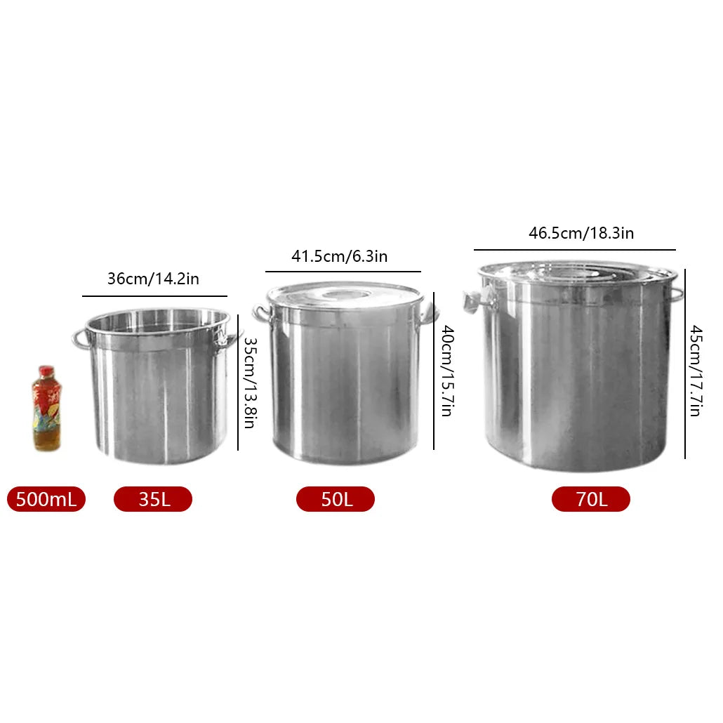 Large Capacity Stock Pot With Lid