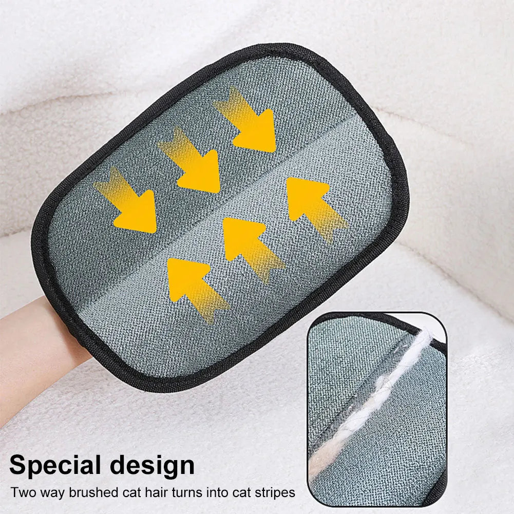 5pcs Pet Hair Remover Mitt Pet Hair Remover Gloves Deshedding Brush Glove for Dog Cat Rabbit with Long/Short/Curly Hair