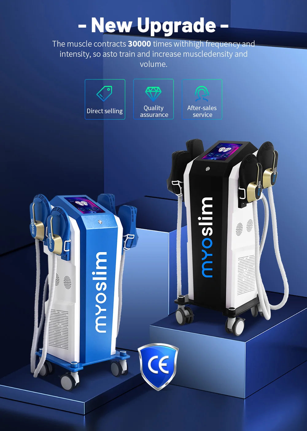 EMS Body Sculpt Muscle Stimulate Machine Electric Slimming