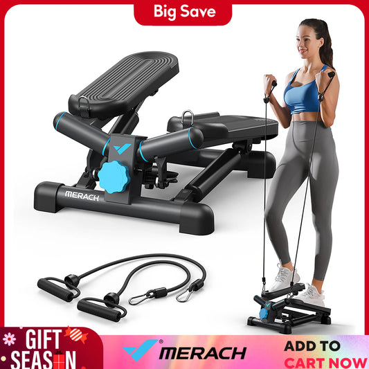 Mini Stepper r 330LBS Capacity with Resistance Band