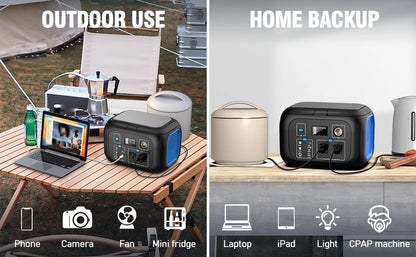 Portable Power Station, Solar Generator