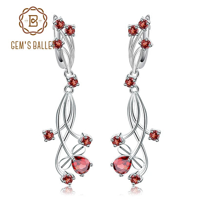Flower Design 3.89t Natural Sky Blue Topaz Gemstone Drop Earrings For Bridal 925 Sterling Silver Wedding Jewelry