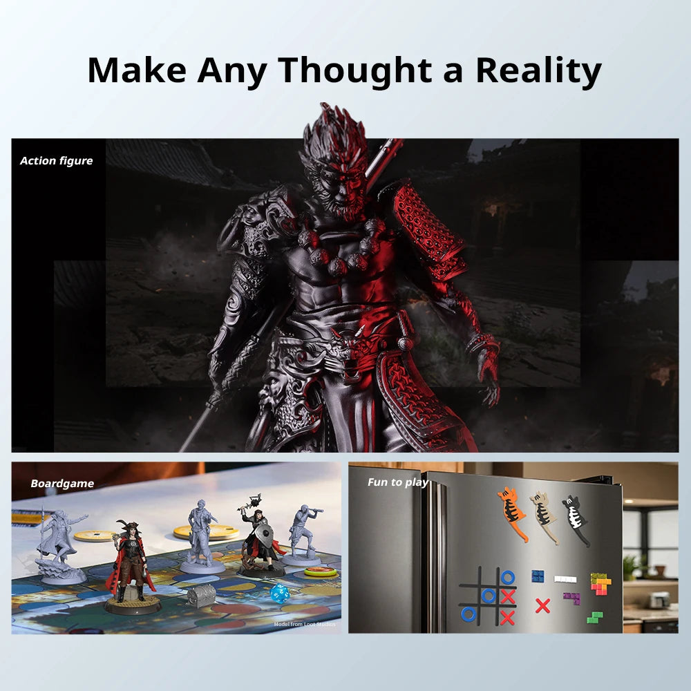 ANYCUBIC Photon Mono 4 AE Version LCD UV Resin 3D Printer High-Speed 3D Printing 7" 10K high-definition screen 153×87×165mm